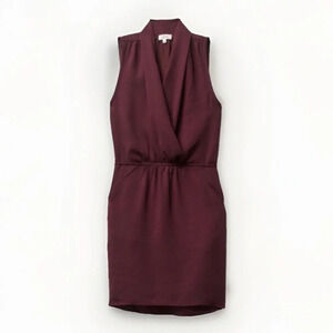 Wilfred Deep plum Mini Dress